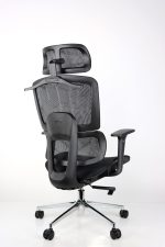 IdealHome Aero Full Mesh Office Chair - Breathable Ergonomic Task Chair A-548 2D - Image 3