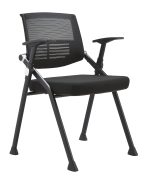 IdealHome Foldable Mid-Back Mesh Office Chair - Space-Saving Ergonomic Task Chair DCL_3680 - Image 3