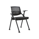 IdealHome Foldable Mid-Back Mesh Office Chair - Space-Saving Ergonomic Task Chair DCL_3680